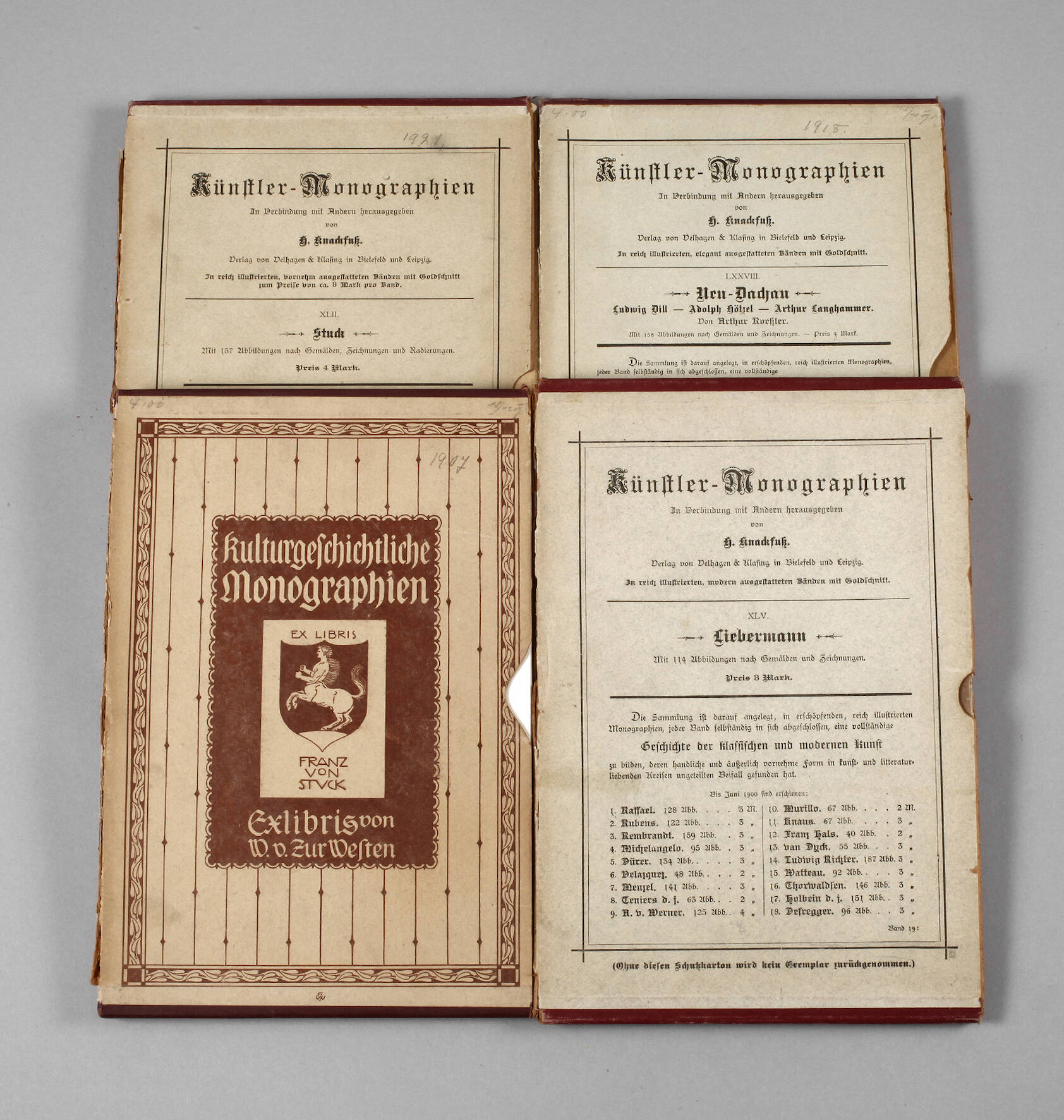 Künstler-Monographien