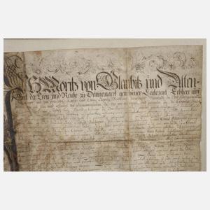 Dokument Schlesien 1686