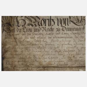 Dokument Schlesien 1686