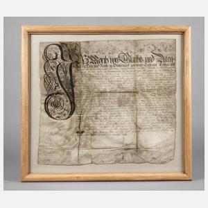 Dokument Schlesien 1686