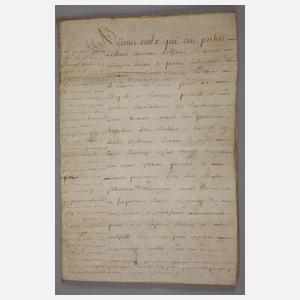 Konvolut historische Dokumente