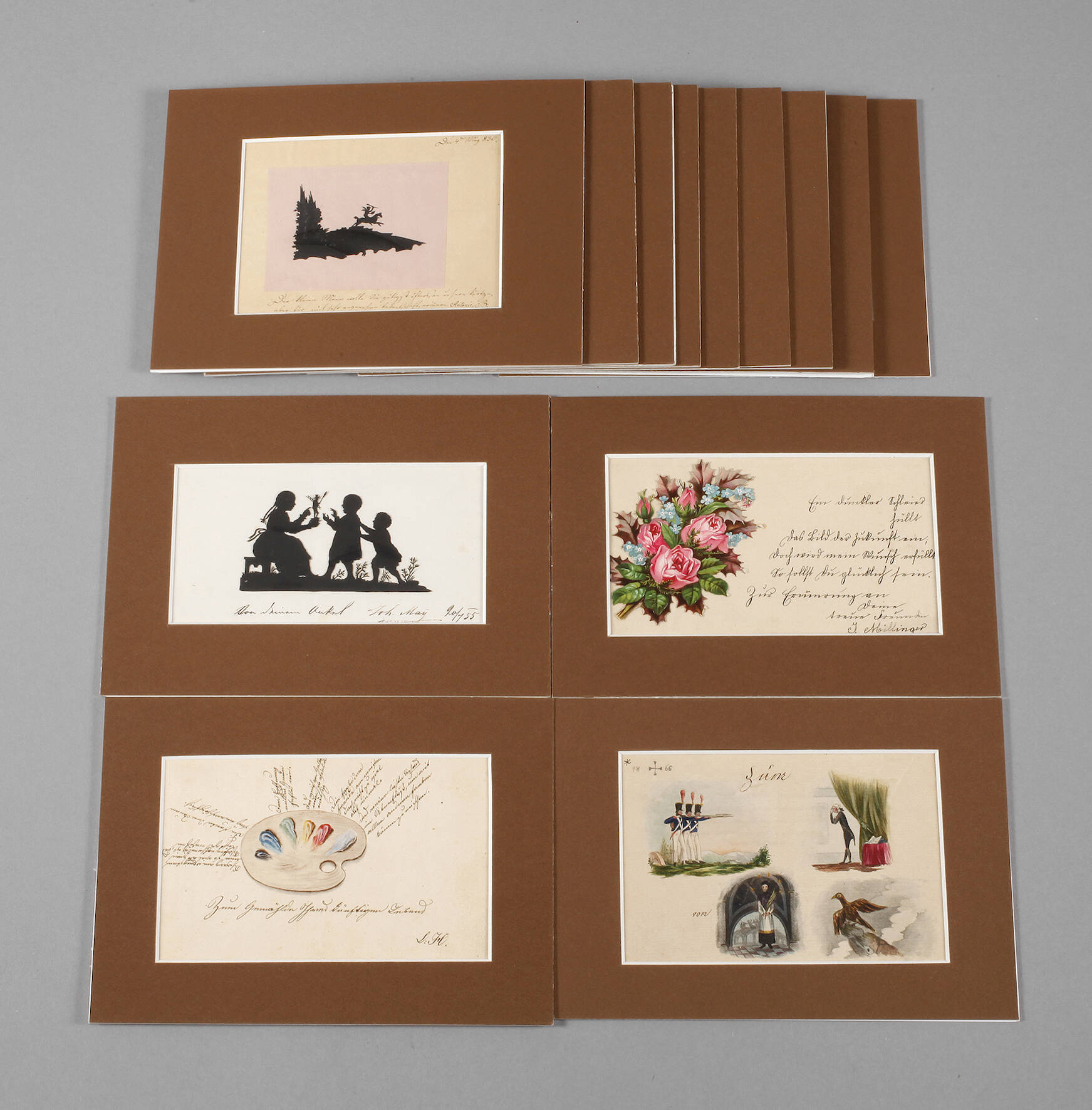 Sammlung Stammbuchblätter