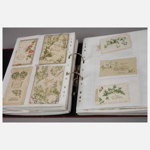 Sammlung Anlasskarten um 1900