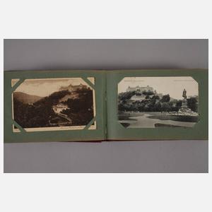 Paar Ansichtskartenalben Böhmen