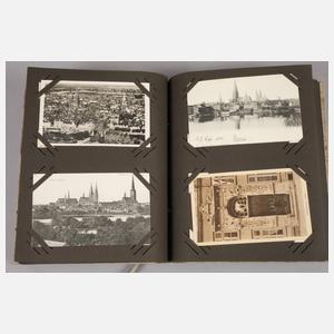 Paar Ansichtskartenalben Lübeck