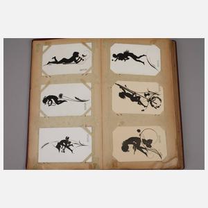 Album Scherenschnittpostkarten