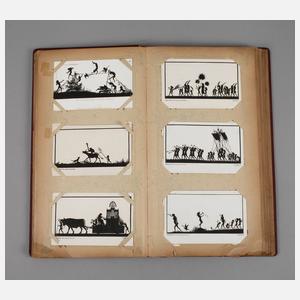 Album Scherenschnittpostkarten