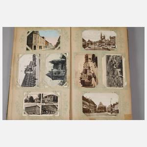 Paar Ansichtskartenalben Mitteldeutschland