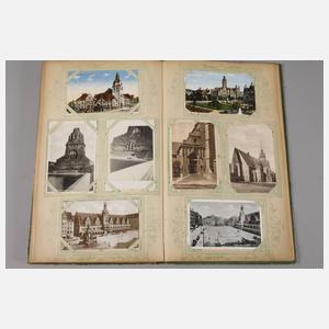 Paar Ansichtskartenalben Mitteldeutschland