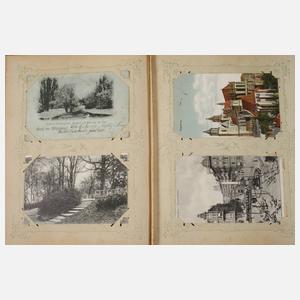 Paar Ansichtskartenalben Mitteldeutschland