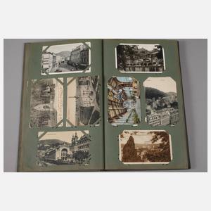 Paar Ansichtskartenalben Böhmen/Mähren