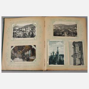 Paar Ansichtskartenalben Böhmen/Mähren