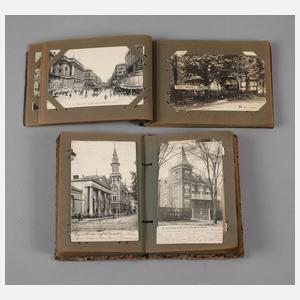 Paar Ansichtskartenalben Spa/Belgien