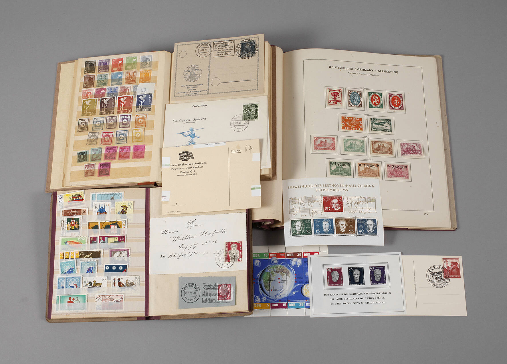 Briefmarkennachlass DR bis DDR