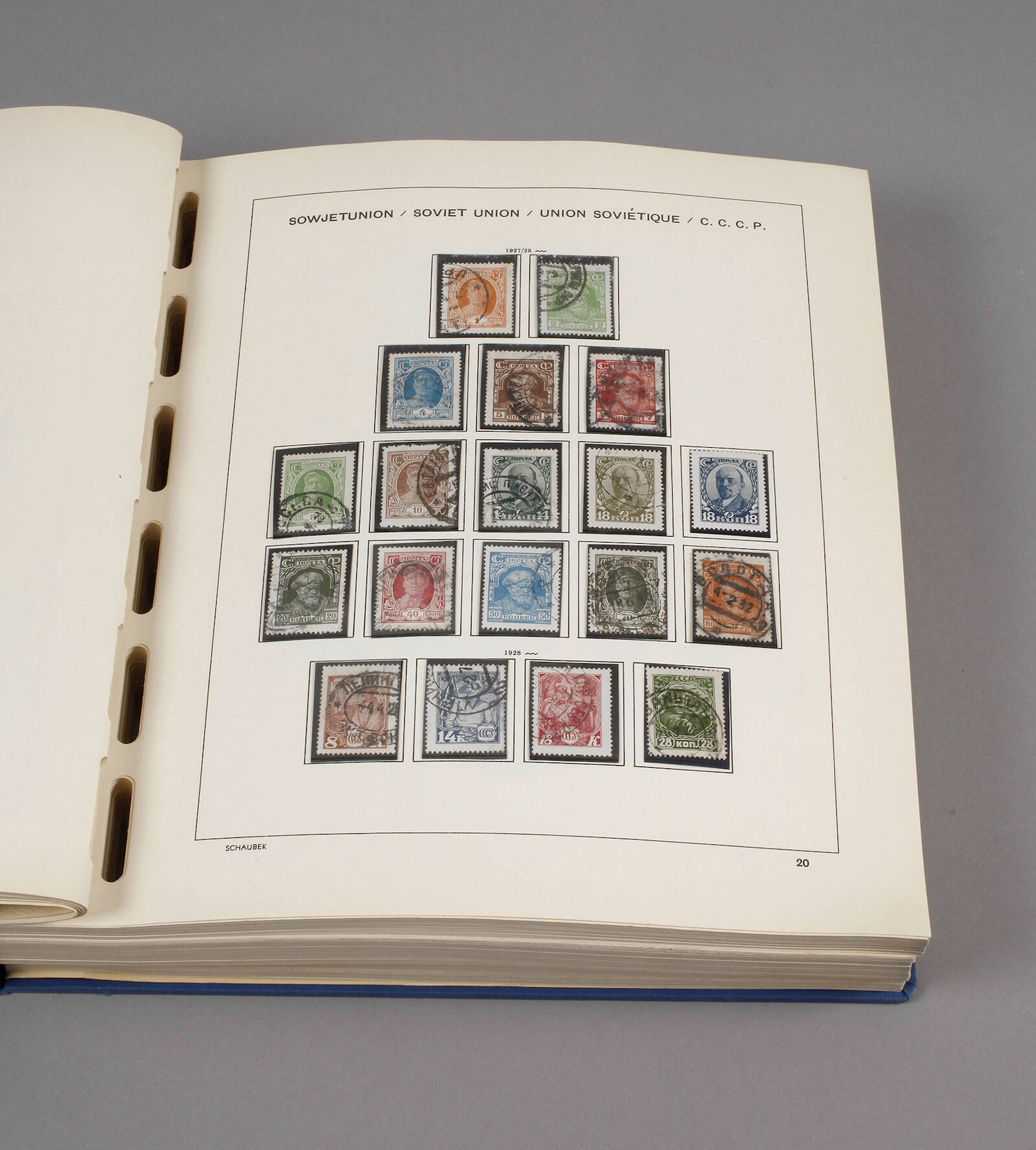 Briefmarkensammlung Sowjetunion