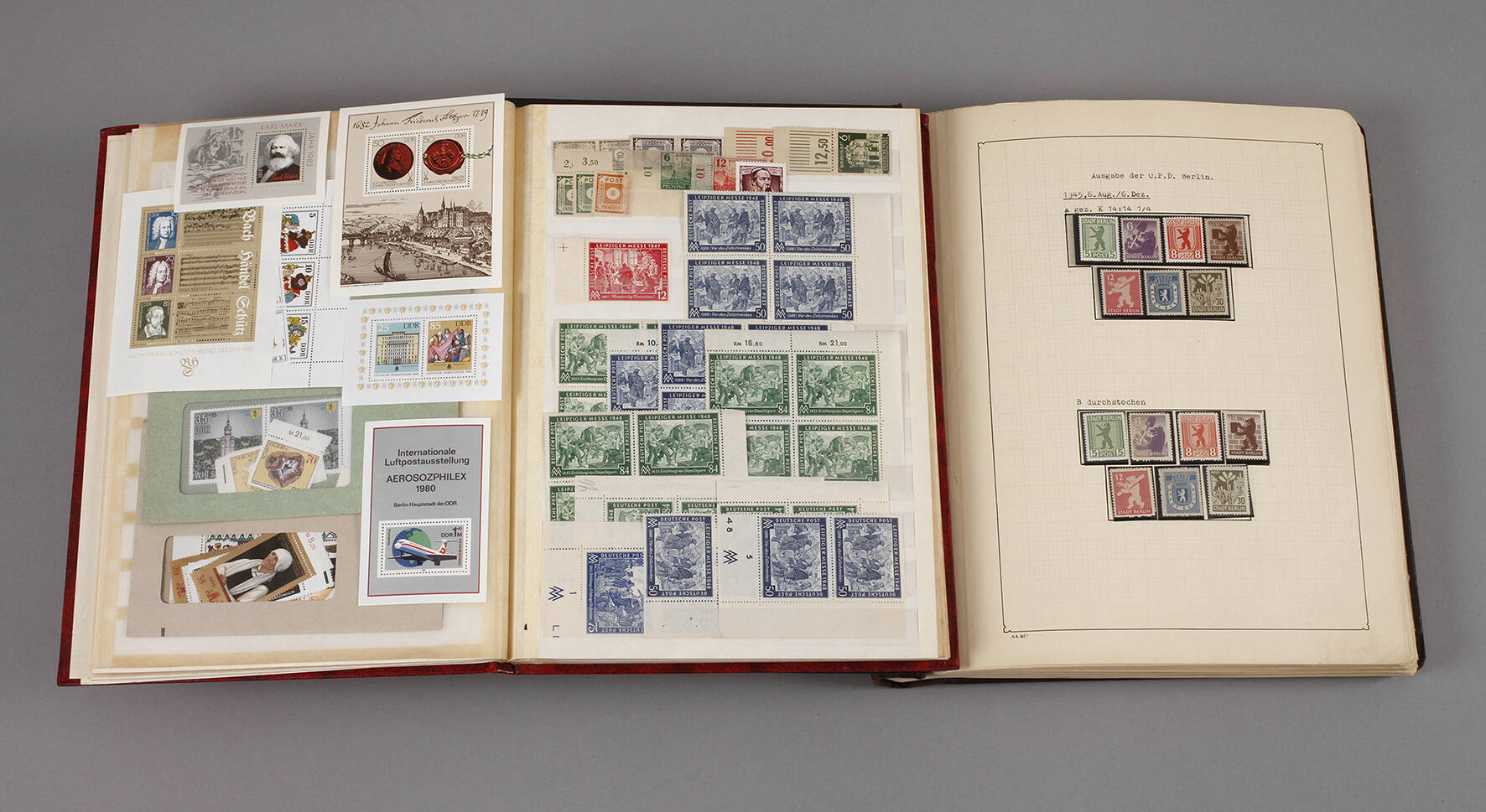 Briefmarkensammlung SBZ und DDR