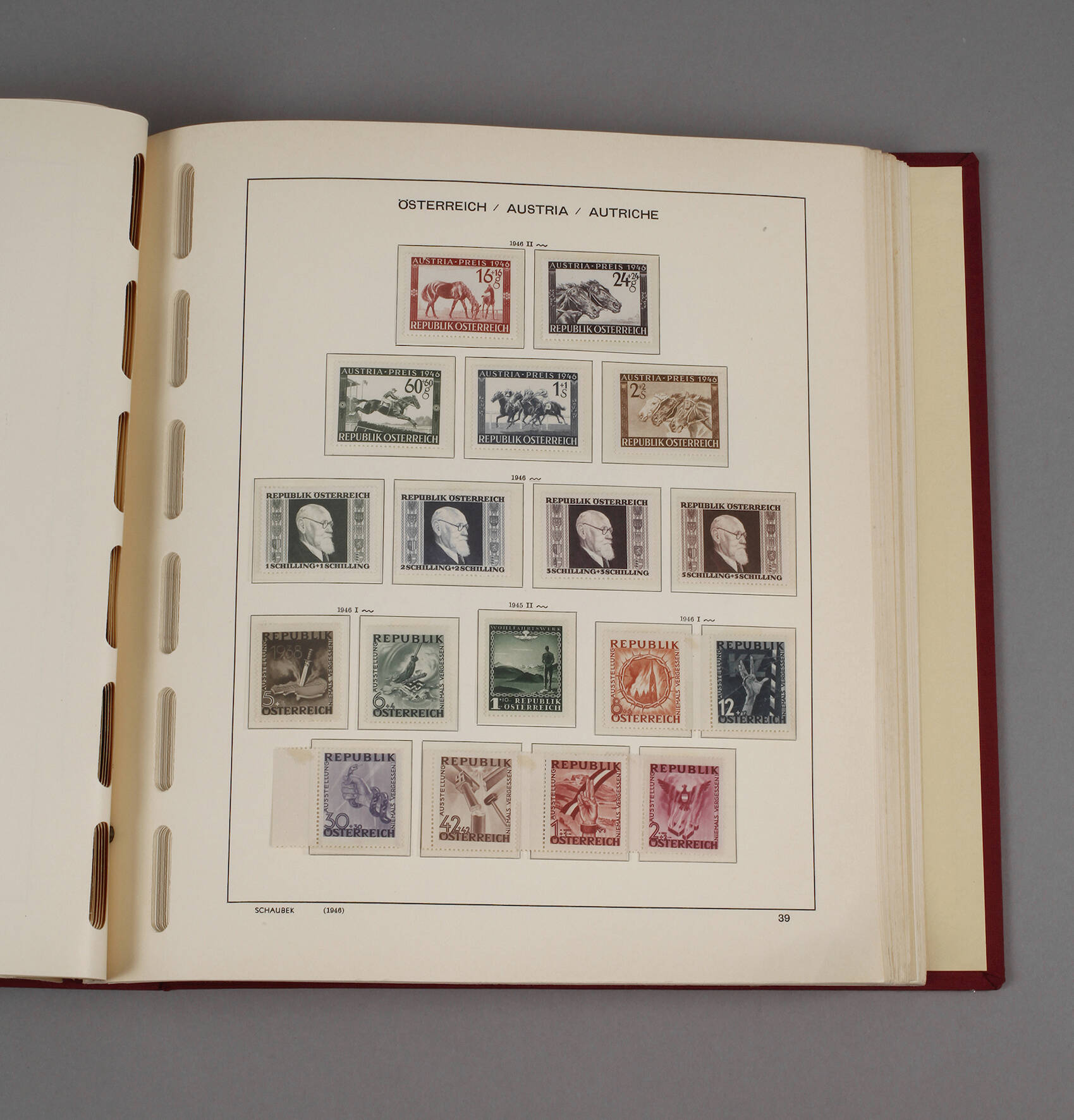 Briefmarkensammlung Österreich