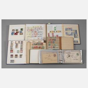 Briefmarkenkonvolut DR/DDR, Zusammendrucke