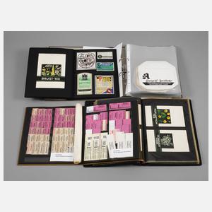 Sammlung Apothekenetiketten