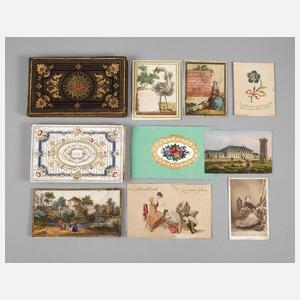 Konvolut Zier- und Geschenkbillete