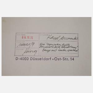 Drei Fotografien Joseph Boys