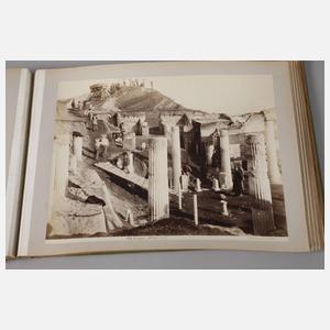 Reisefotoalbum Italien um 1900