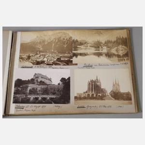 Reisefotoalbum Italien um 1900