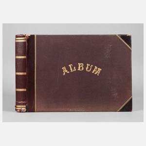 Album Reisefotografien um 1880/90
