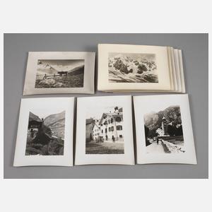 Konvolut Photographien Alpen