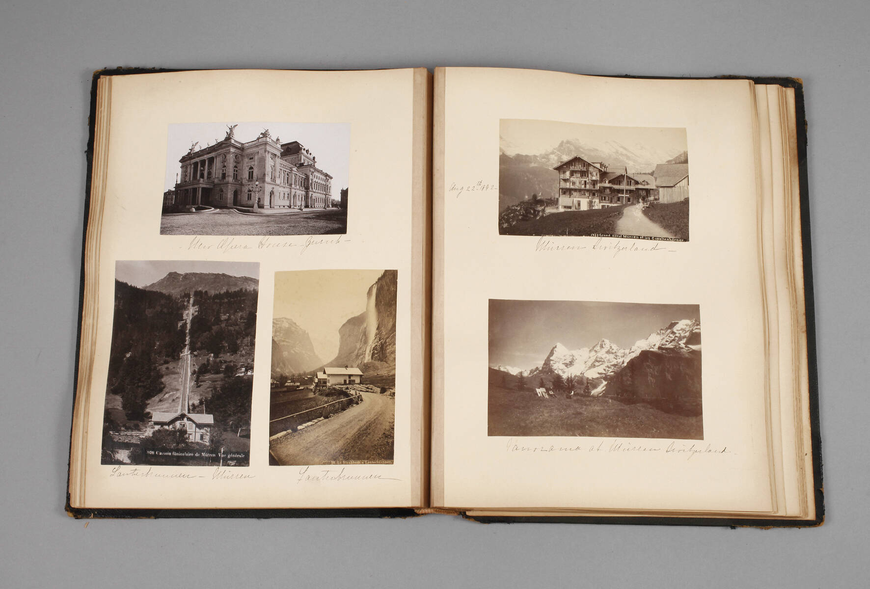 Reisephotoalbum 1892-1897