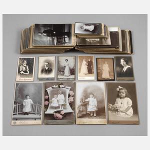 Konvolut Porträtphotographien Wien um 1890