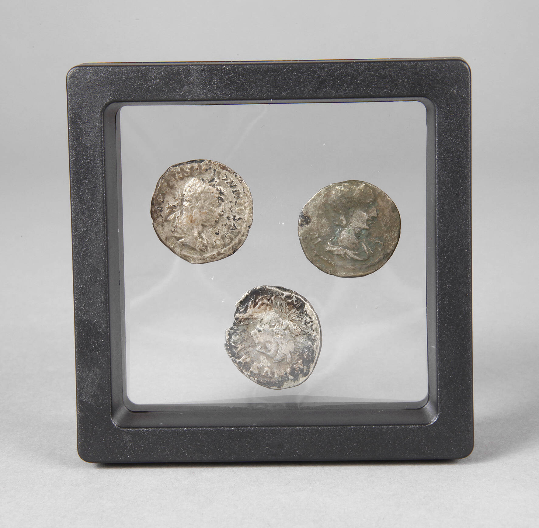 Drei Denare severische Dynastie