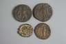 Vier römische Münzen