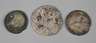 Drei Münzen Kreuzfahrerstaaten