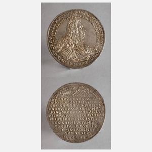 Begräbnistaler Reuß 1698