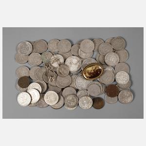 Konvolut Kleinmünzen Kaiserreich