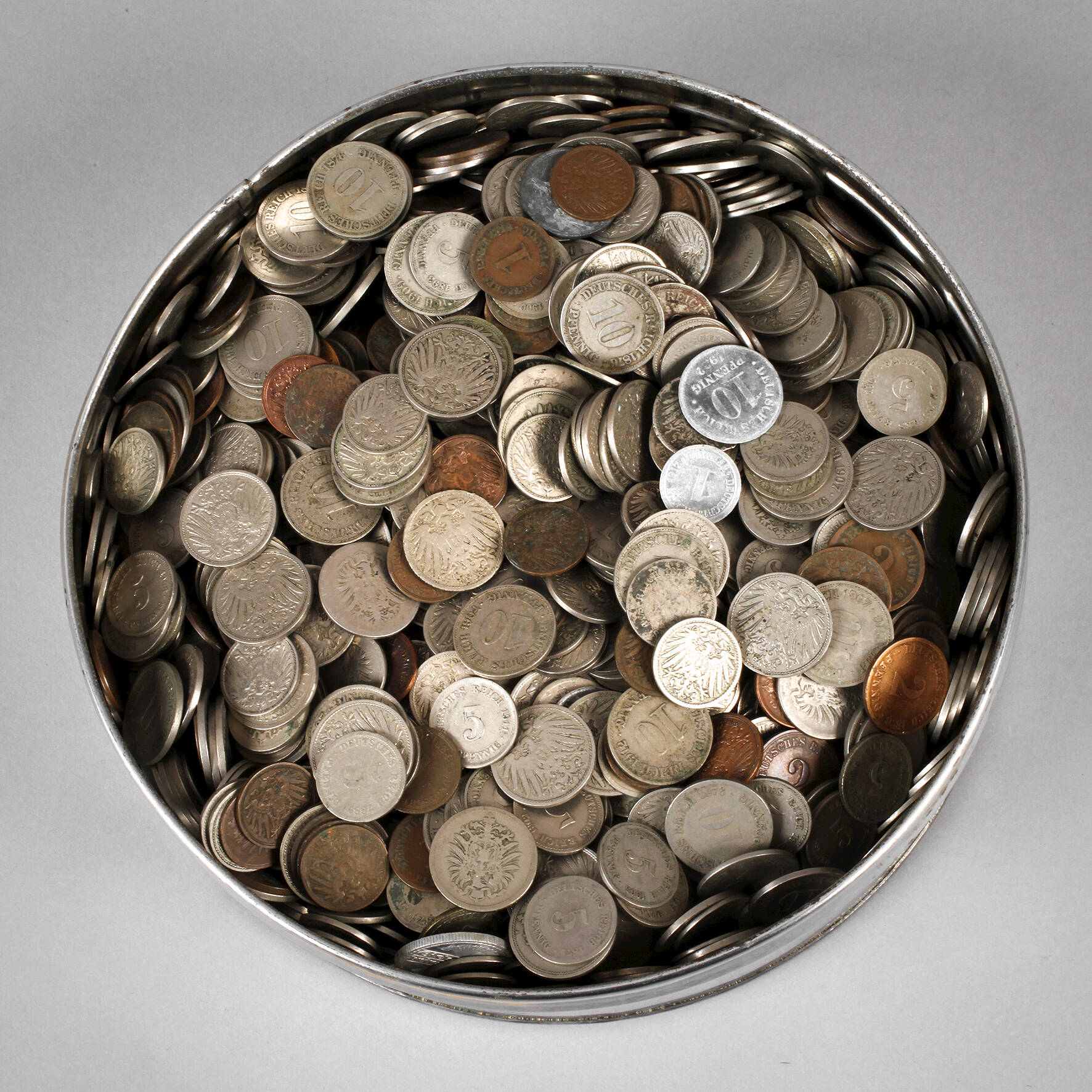 Großes Konvolut Kleinmünzen Kaiserreich