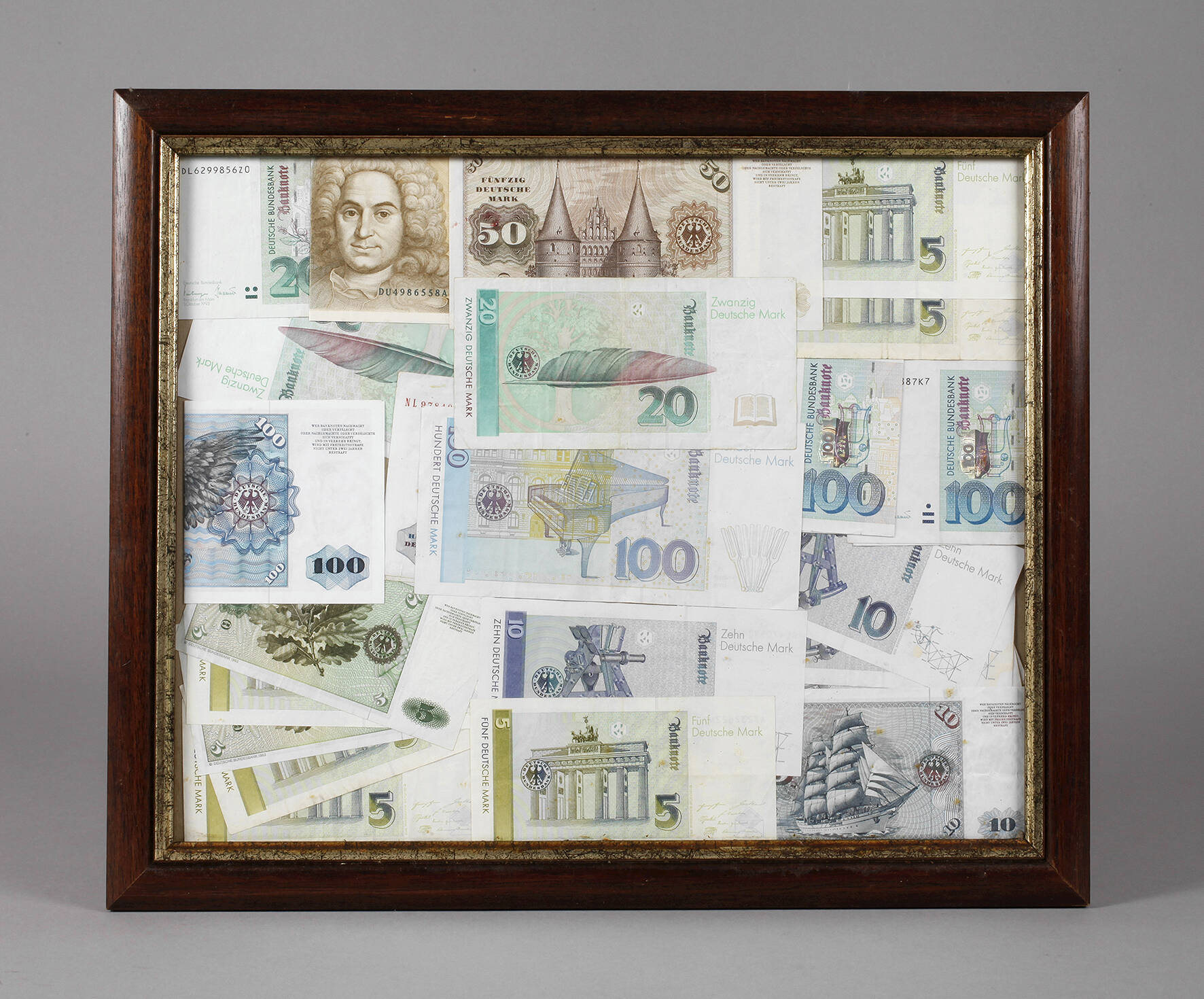 Geldscheinsammlung D-Mark