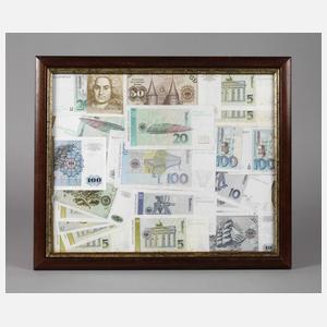 Geldscheinsammlung D-Mark