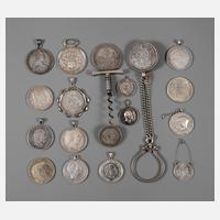 Konvolut Silbermünzen111
