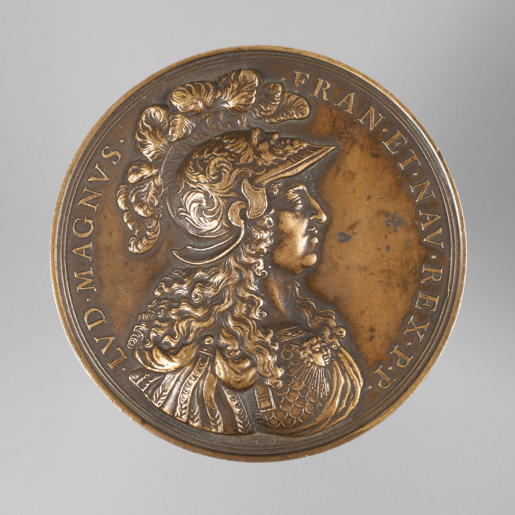 Medaille auf den Sonnenkönig