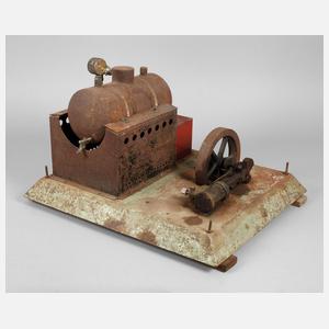 Große Dampfmaschine