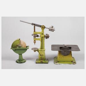 Drei Antriebsmodelle Märklin