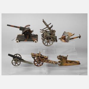 Konvolut Militärspielzeug