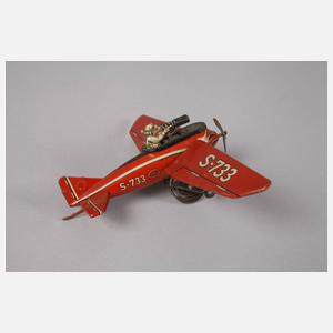 Kleines Blechflugzeug