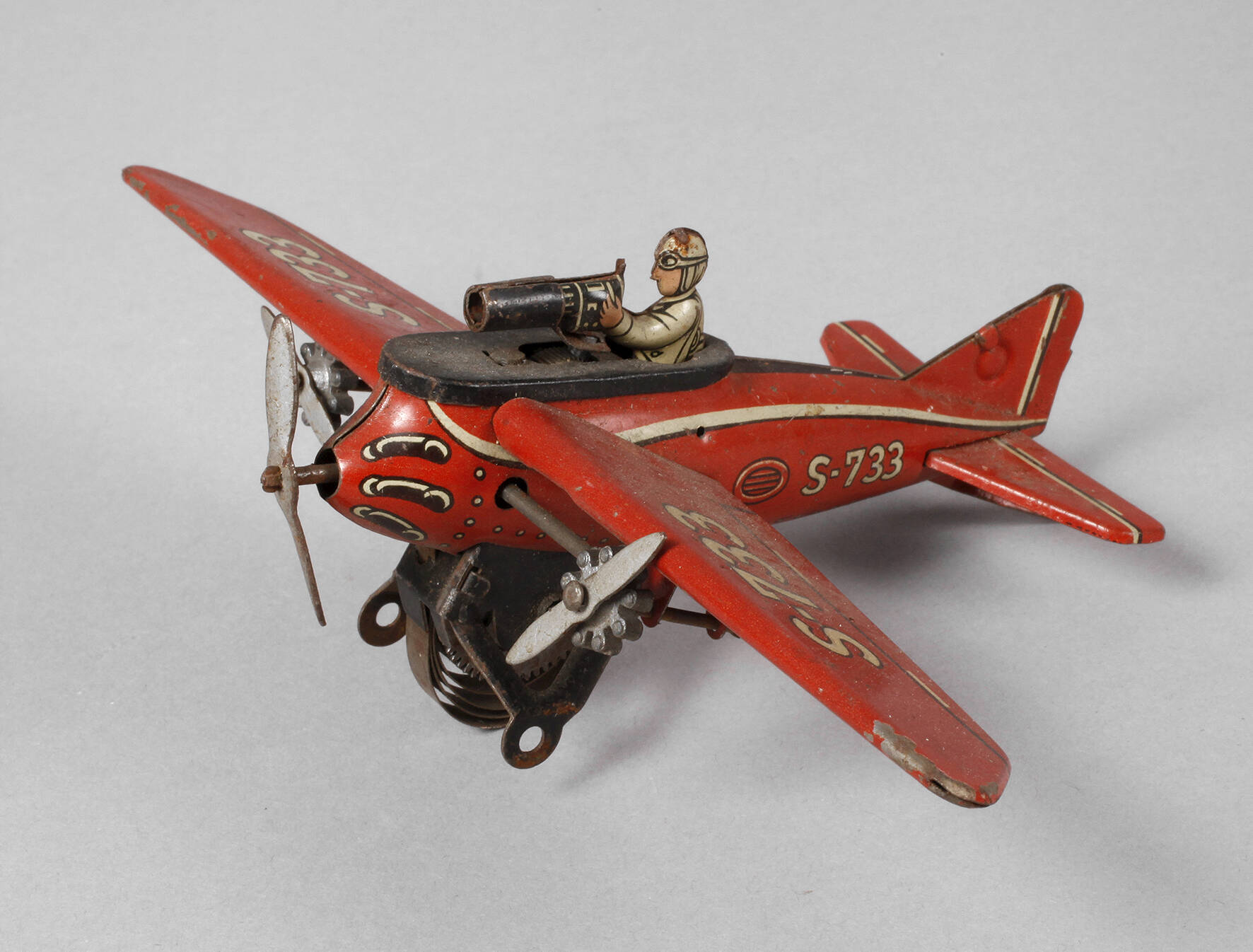 Kleines Blechflugzeug