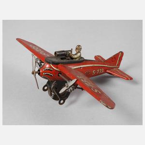 Kleines Blechflugzeug