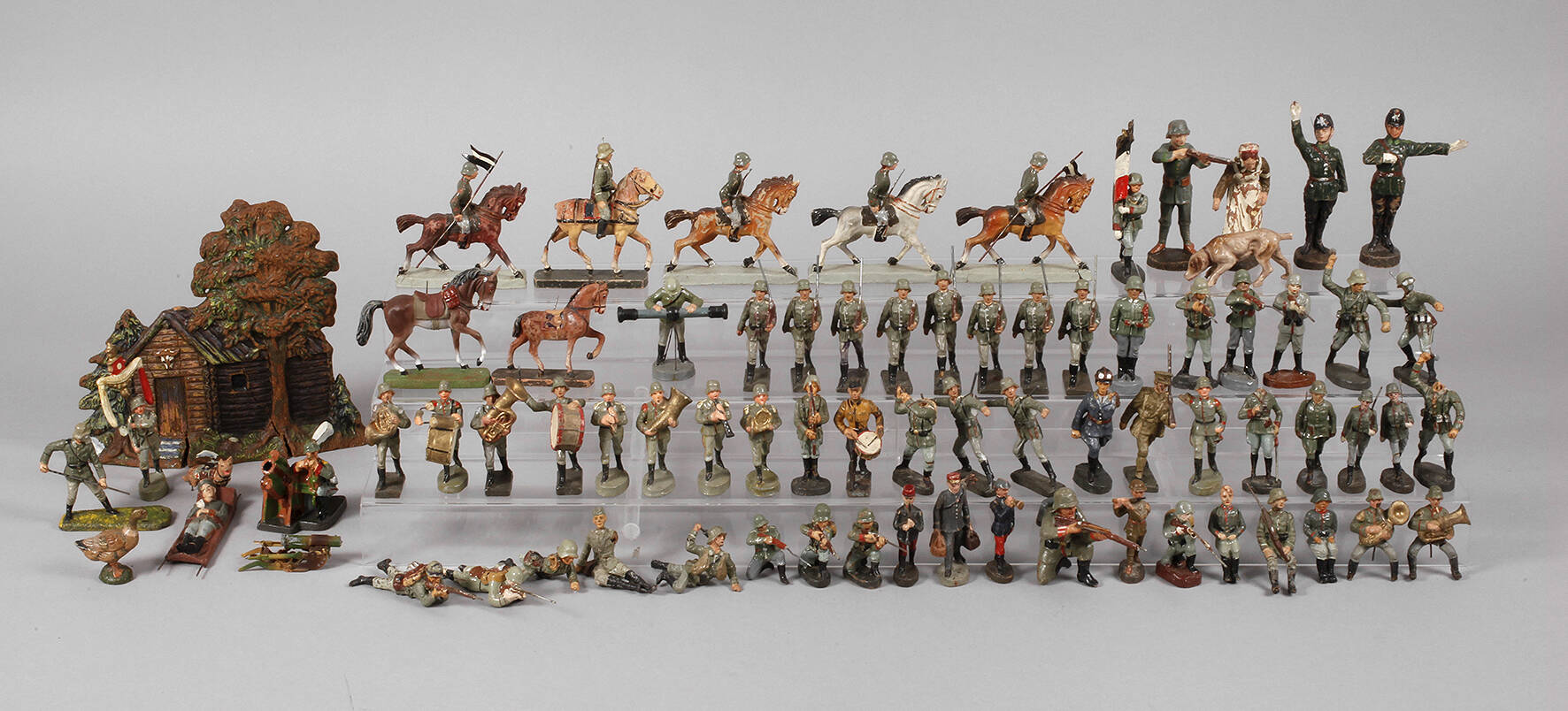 Großes Konvolut Massesoldaten