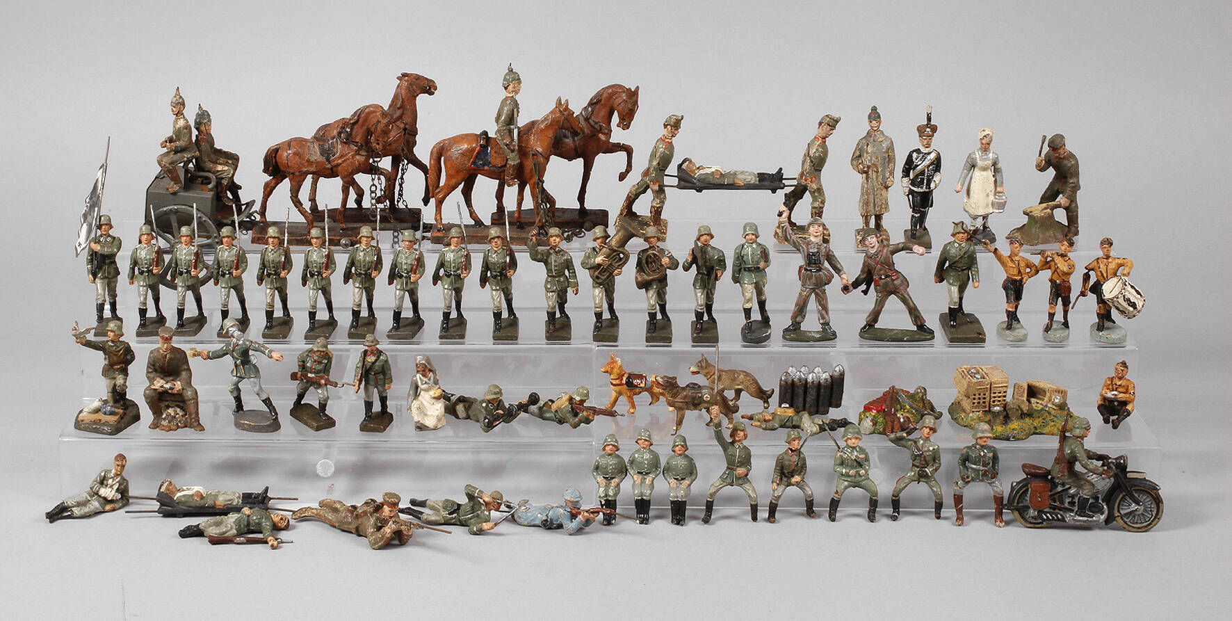 Konvolut Massefiguren