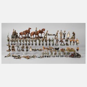 Konvolut Massefiguren